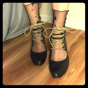 John Fluevog shoes, size 9, well loved